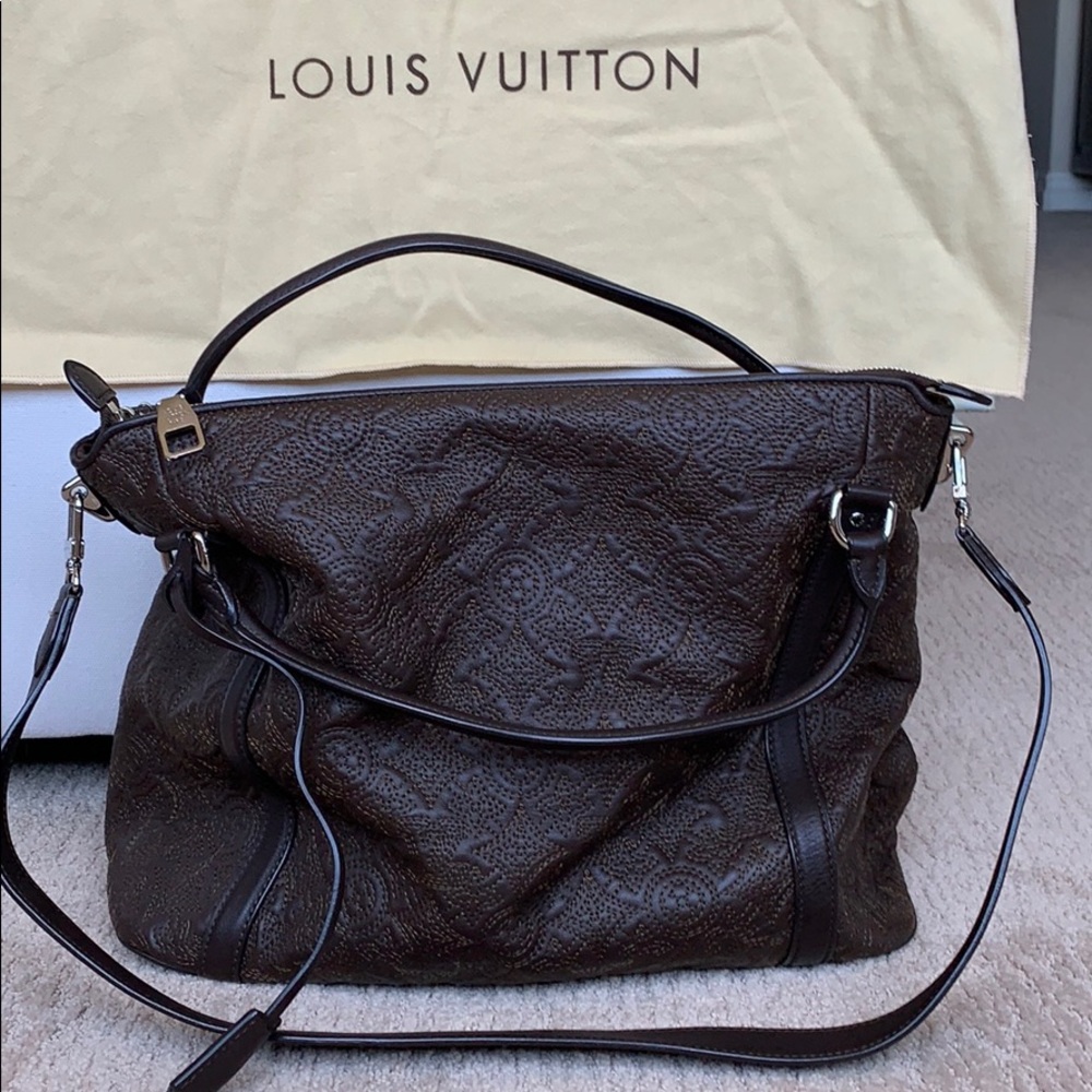 Louis Vuitton leather tote
